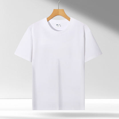 Liquid Ammonia Cotton Cool Feeling Short-sleeved Shirt