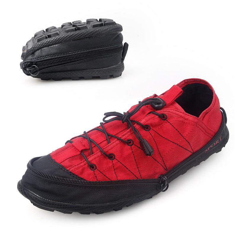 Portable Folding Outdoor Hiking Camp Travel Shoes