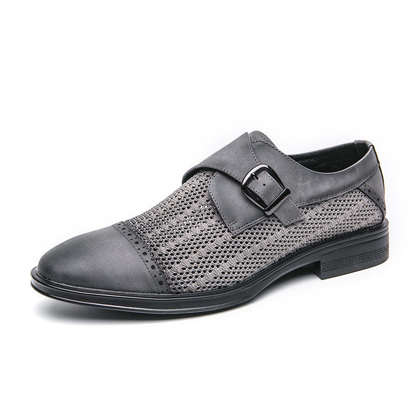 Breathable Pointed Toe Casual Sandals Casual Leather Shoes