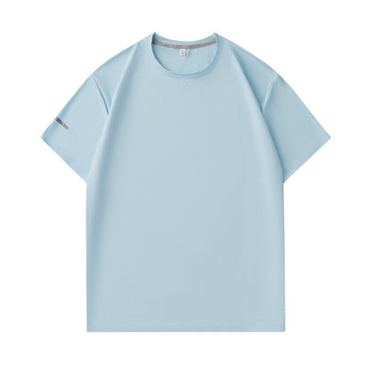 Seamless Nylon High-end Quick-drying T-shirt Round Neck Cool Feeling