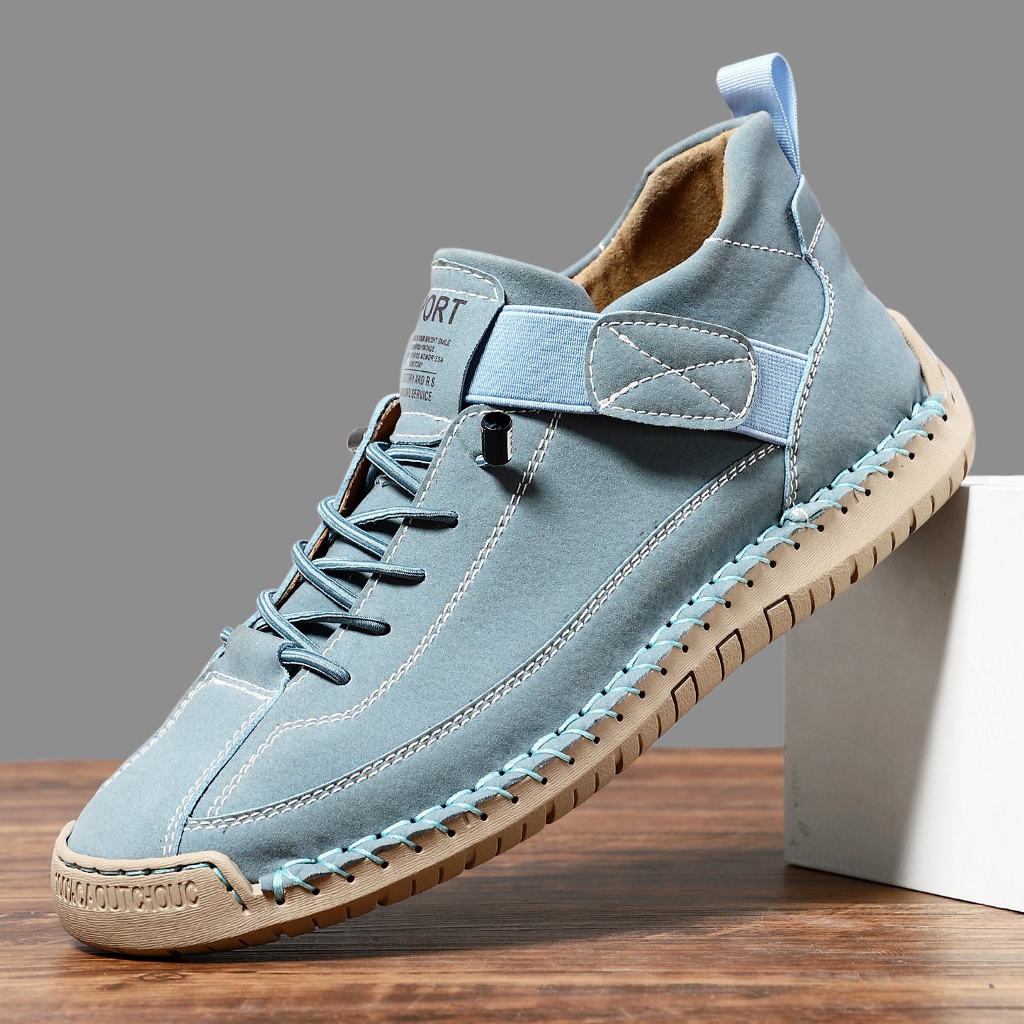 Men's Mid Top Martin Boots Outdoor Casual Shoes