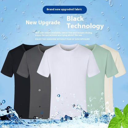 UPF50 Summer Men's And Women's Same Sun Protection Quick-drying Seamless T-shirt