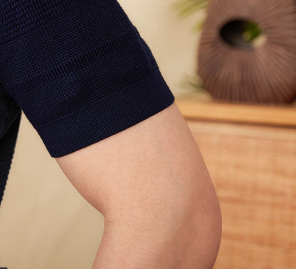 Casual Retro Summer Pure Cotton Thin Round Neck Short Sleeve