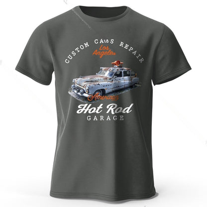 Car Club Patch Print Unisex T-shirt