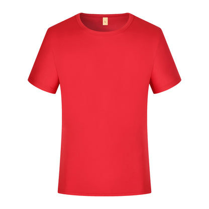 Summer Small Plaid Round Neck Short-sleeved Quick-drying T-shirt