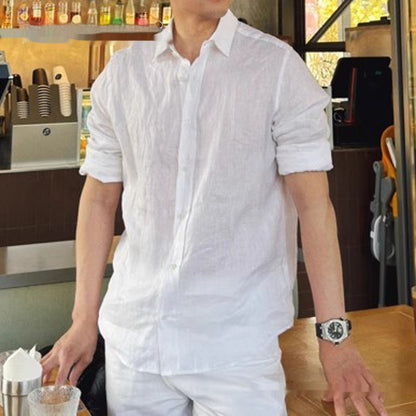 Men's Spring Long Sleeve Shirt
