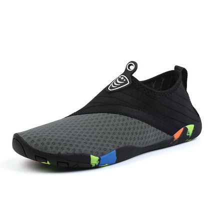 Red Upstream Foot Soft Bottom Skin Shoes Men
