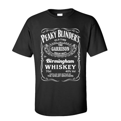 Letter Print Men's Crew Neck T-Shirt