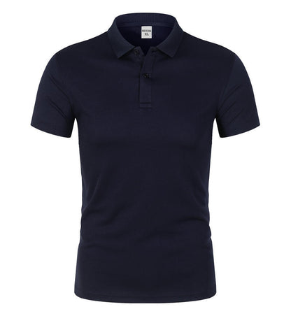 Quick-drying Polo Collar Work Clothes Simple And Comfortable Polo Shirt