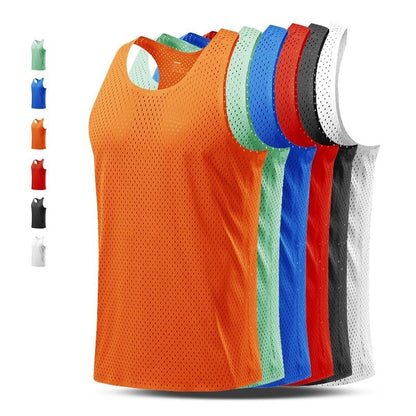 Men's Solid Color Outdoor Quick-drying Breathable Sleeveless Vest